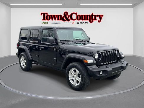 Certified 2022 Jeep Wrangler Unlimited Sport S image 1