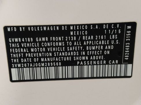 Used 2016 Volkswagen Jetta S image 33