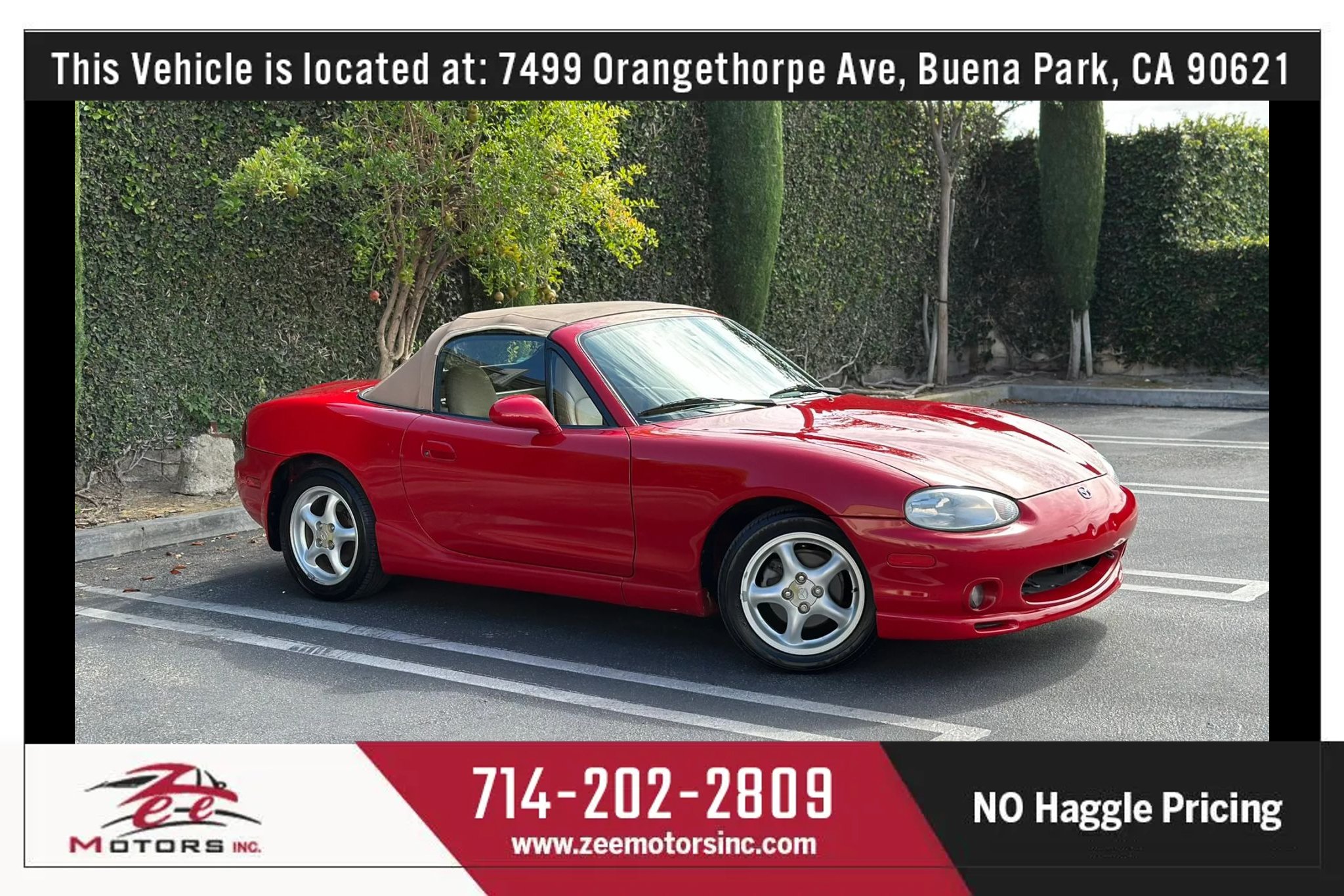 Used 2000 MAZDA MX-5 Miata LS RWD image 3