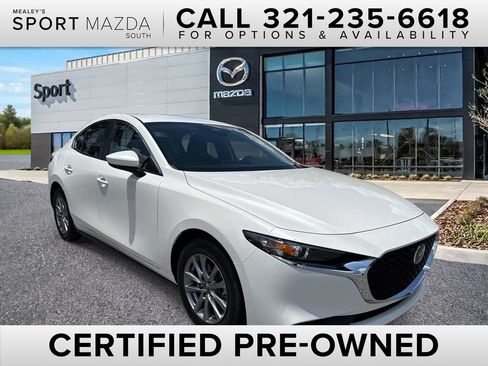 Certified 2025 MAZDA MAZDA3 s FWD image 1