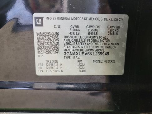 Used 2019 Chevrolet Equinox LT AWD/4WD image 33