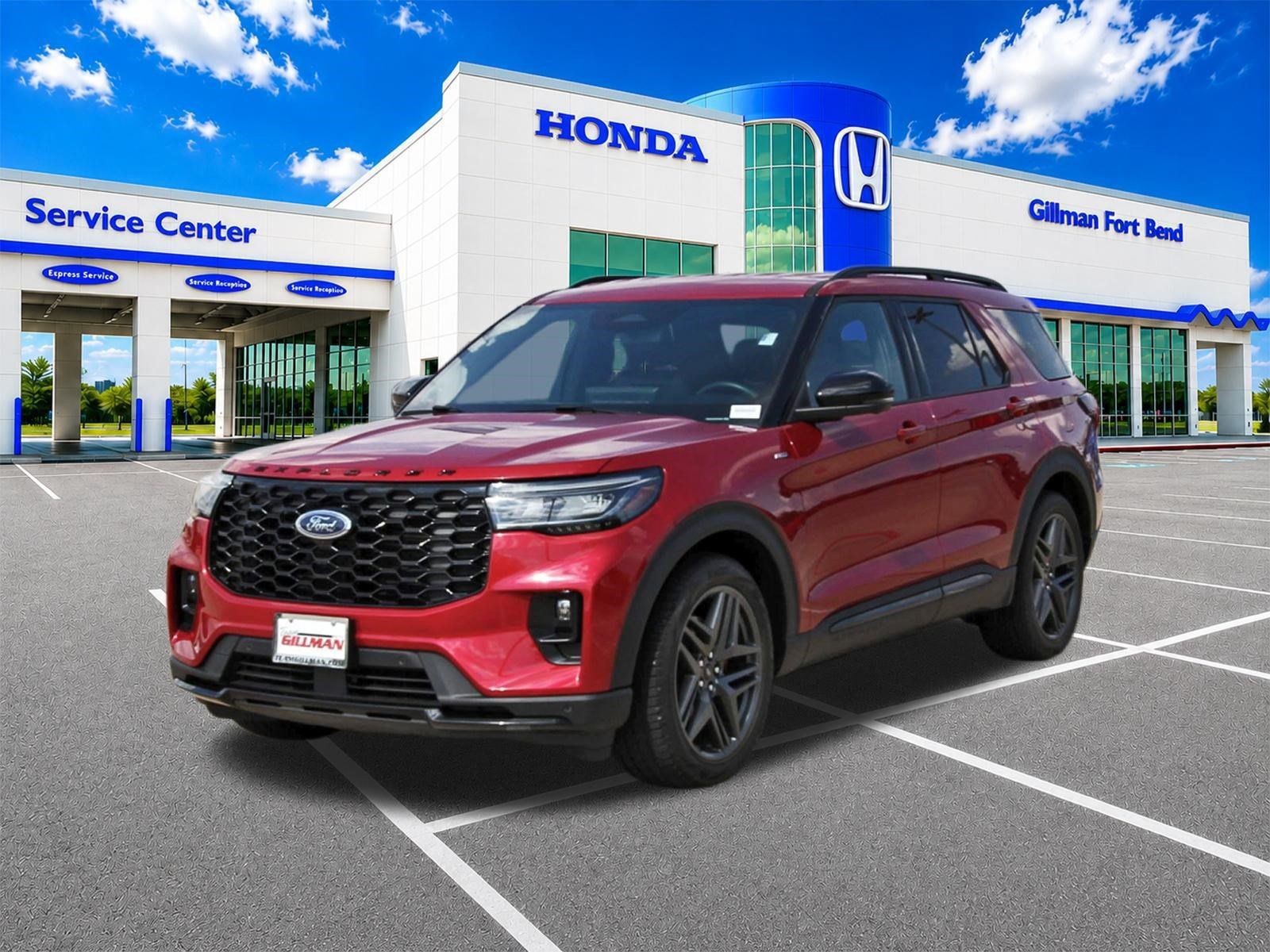 Used 2025 Ford Explorer ST-Line w/ Premium Package RWD image 3