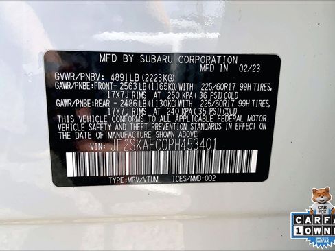 Certified 2023 Subaru Forester Premium AWD/4WD image 33