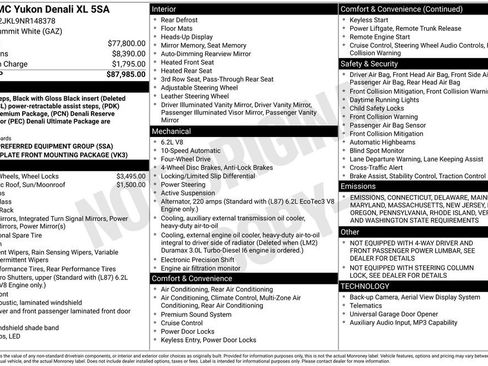 Used 2022 GMC Yukon XL Denali image 36