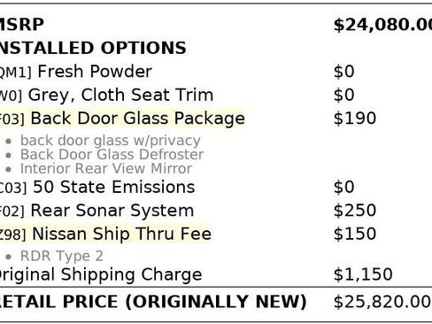 Used 2020 Nissan NV200 SV w/ Back Door Glass Package FWD image 4