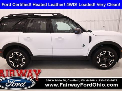 Certified 2022 Ford Bronco Sport Outer Banks w/ Tech Package AWD/4WD image 1