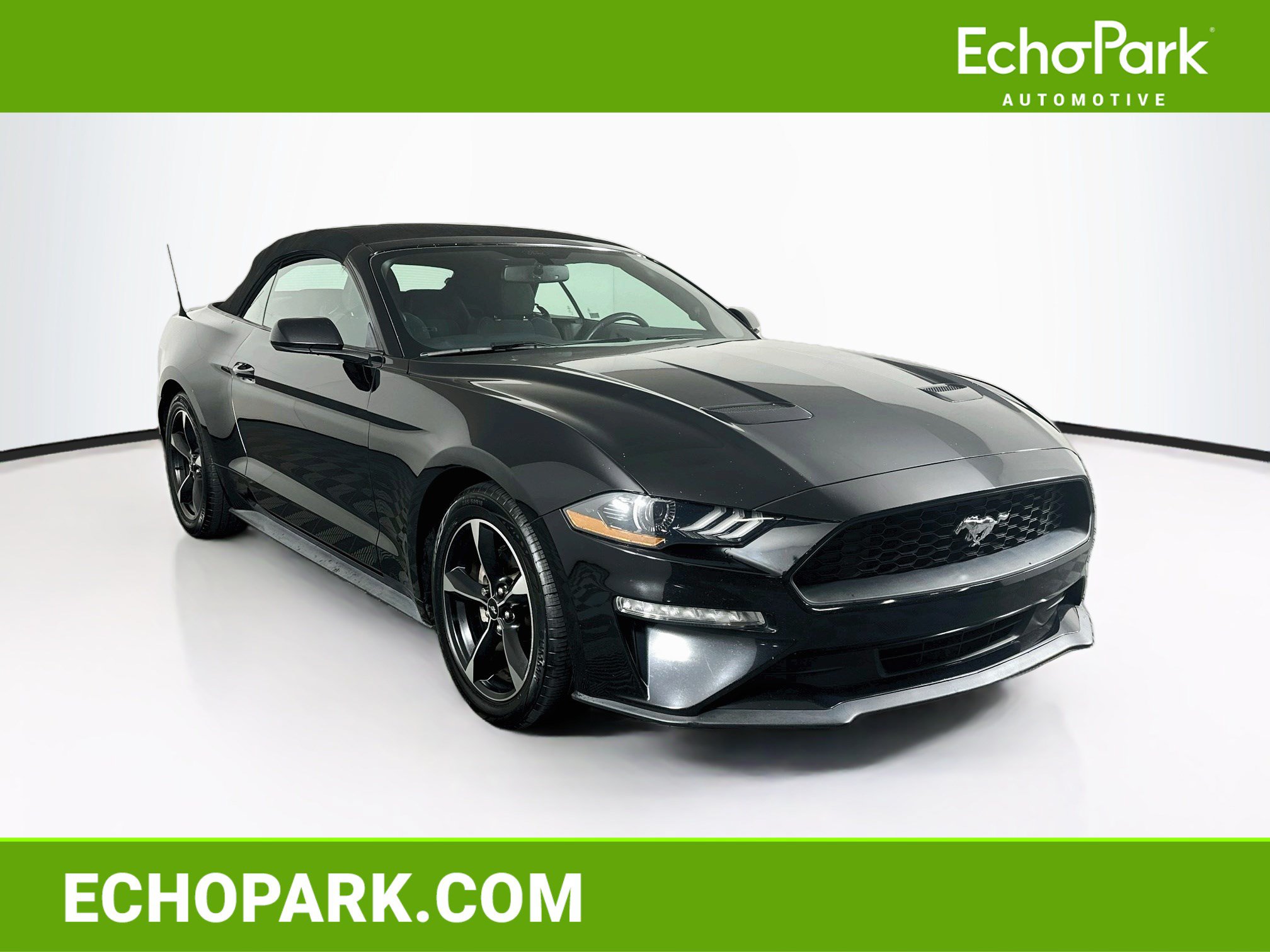 Used 2018 Ford Mustang Convertible w/ Equipment Group 101A RWD image 1