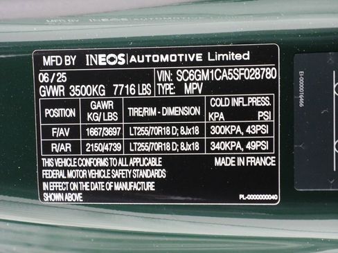 New 2025 INEOS Grenadier Fieldmaster Edition image 22