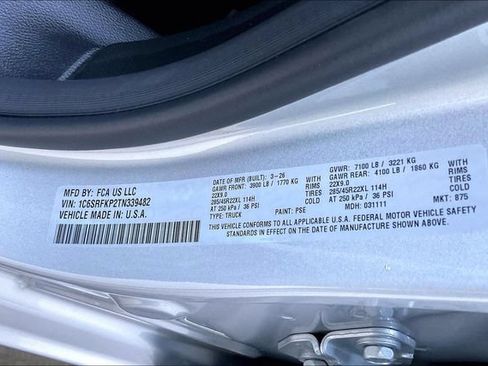 New 2026 RAM 1500 Tungsten w/ Bed Utility Group AWD/4WD image 15