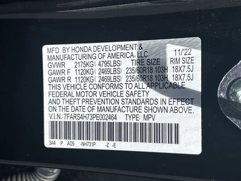 Certified 2023 Honda CR-V EX-L image 15