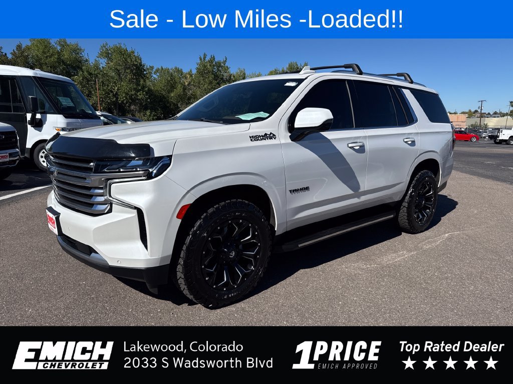 Used 2021 Chevrolet Tahoe High Country AWD/4WD 360° Tour