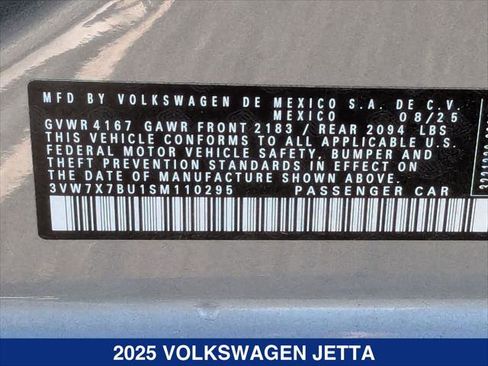 New 2025 Volkswagen Jetta SE FWD image 21