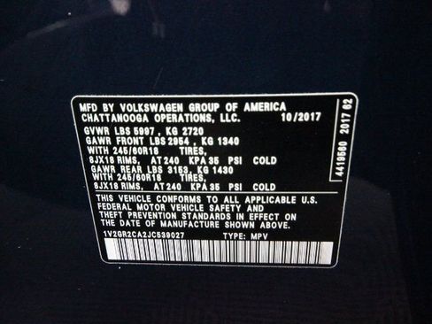 Used 2018 Volkswagen Atlas S image 22