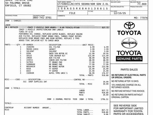 Used 2017 Cadillac ATS 2.0T AWD Sedan image 11