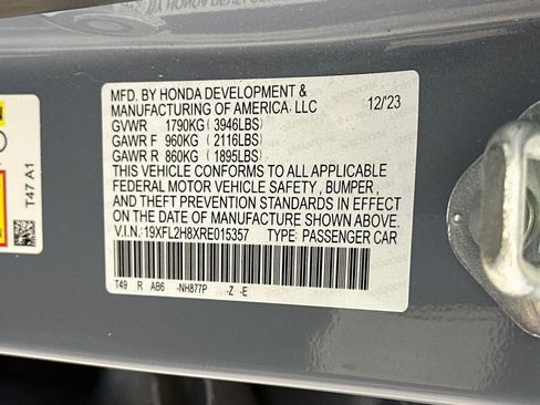 Used 2024 Honda Civic Sport image 12