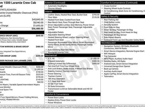 Used 2018 RAM 1500 Laramie w/ Convenience Group AWD/4WD image 2