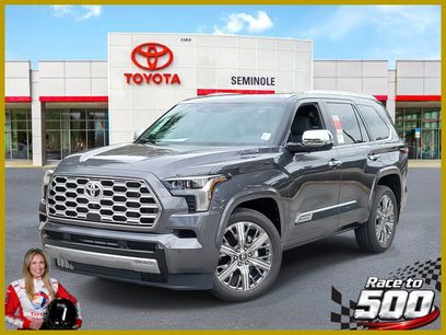 New 2026 Toyota Sequoia Capstone