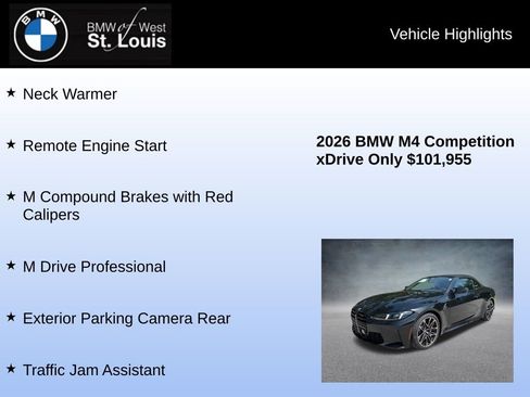 Used 2026 BMW M4 xDrive Competition AWD/4WD image 16