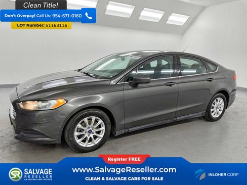 Used 2016 Ford Fusion S FWD image 1