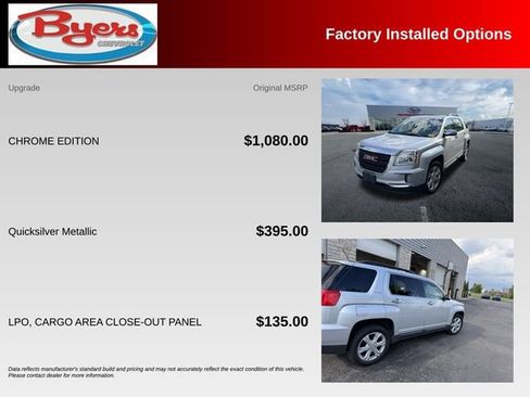 Used 2016 GMC Terrain SLE w/ Chrome Edition FWD image 10