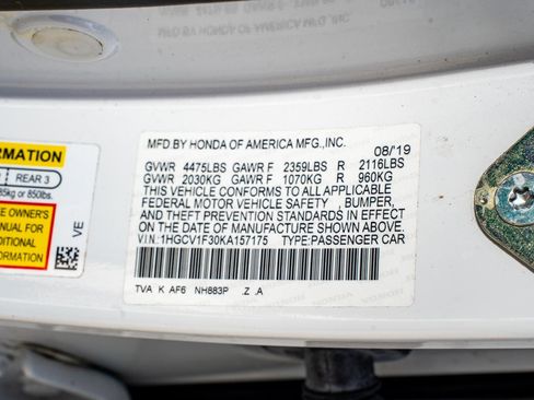 Certified 2019 Honda Accord Sport image 36