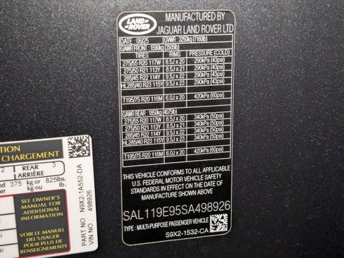 New 2025 Land Rover Range Rover Sport Autobiography image 19