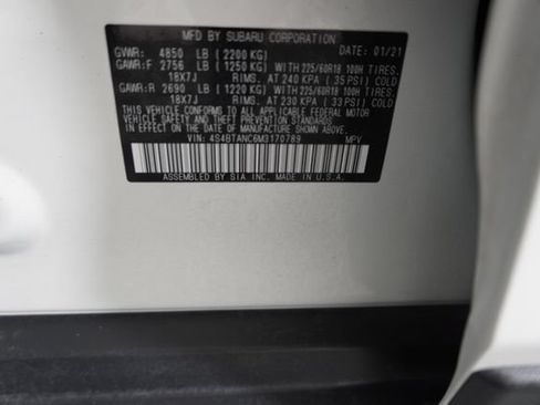 Certified 2021 Subaru Outback Limited AWD/4WD image 22