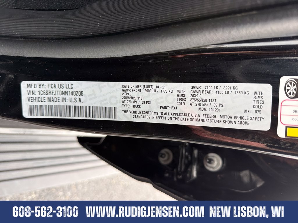 Used 2022 RAM 1500 Laramie AWD/4WD image 30