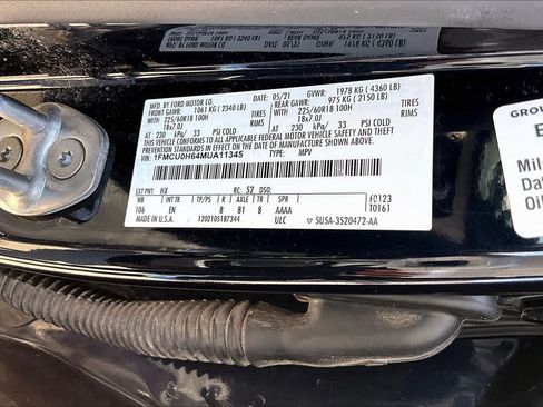 Certified 2021 Ford Escape SEL FWD image 33