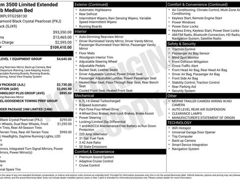 New 2026 RAM 3500 Limited AWD/4WD image 45