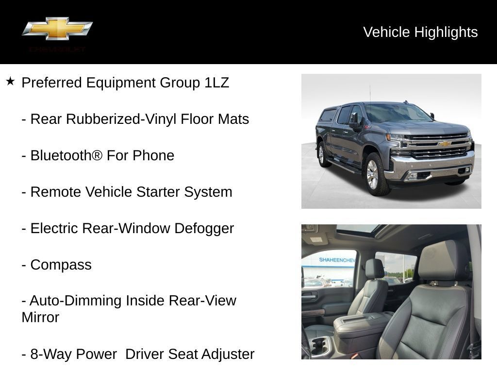 Used 2021 Chevrolet Silverado 1500 LTZ w/ Technology Package AWD/4WD image 20