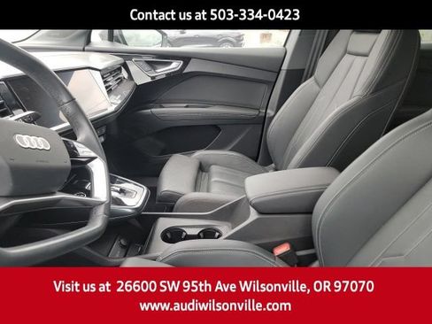 Used 2023 Audi Q4 e-tron Premium Plus w/ Premium Plus AWD/4WD image 5