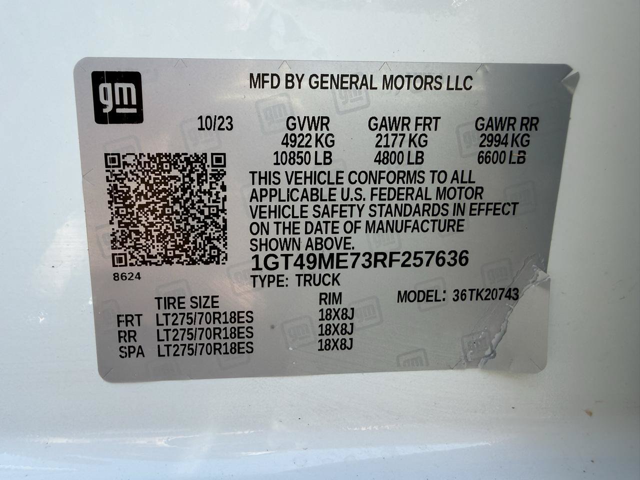 Used 2024 GMC Sierra 2500 SLE w/ SLE Convenience Package AWD/4WD image 48
