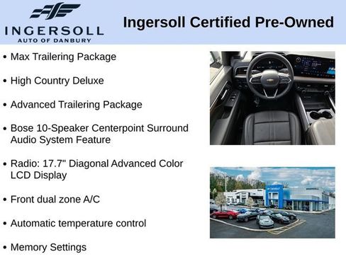 Used 2025 Chevrolet Tahoe High Country image 10