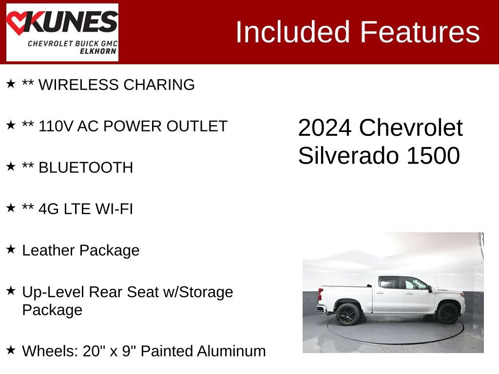 Used 2024 Chevrolet Silverado 1500 RST w/ All Star Edition Plus AWD/4WD image 3