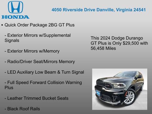 Used 2024 Dodge Durango GT image 17