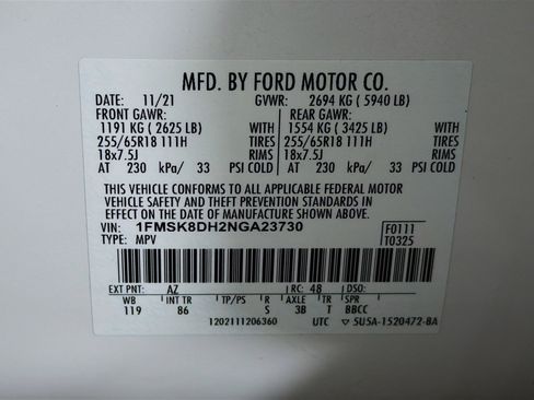Used 2022 Ford Explorer XLT image 33