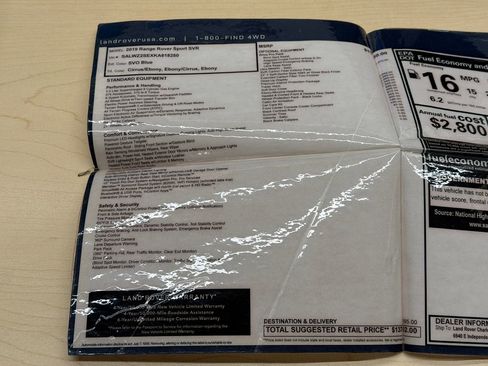 Used 2019 Land Rover Range Rover Sport SVR image 42