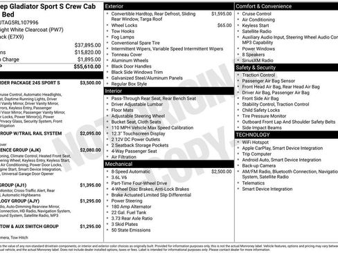 Used 2024 Jeep Gladiator Sport AWD/4WD image 33
