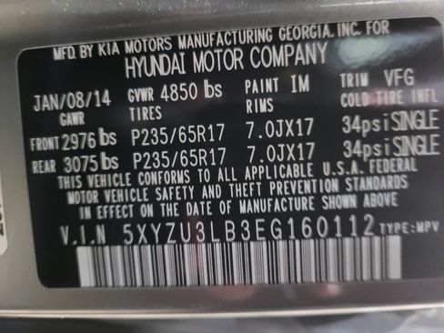 Used 2014 Hyundai Santa Fe Sport w/ Popular Equipment Package 02 image 33