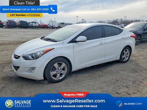 Used 2013 Hyundai Elantra GLS w/ Preferred Pkg image 1