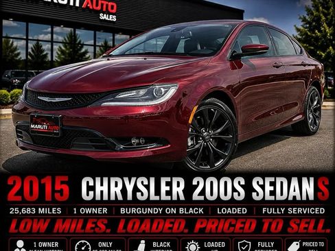Used 2015 Chrysler 200 S w/ Navigation & Sound Group I AWD/4WD image 46