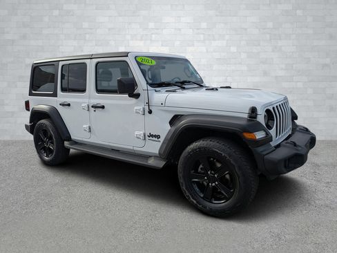 Used 2021 Jeep Wrangler Unlimited Sport image 2