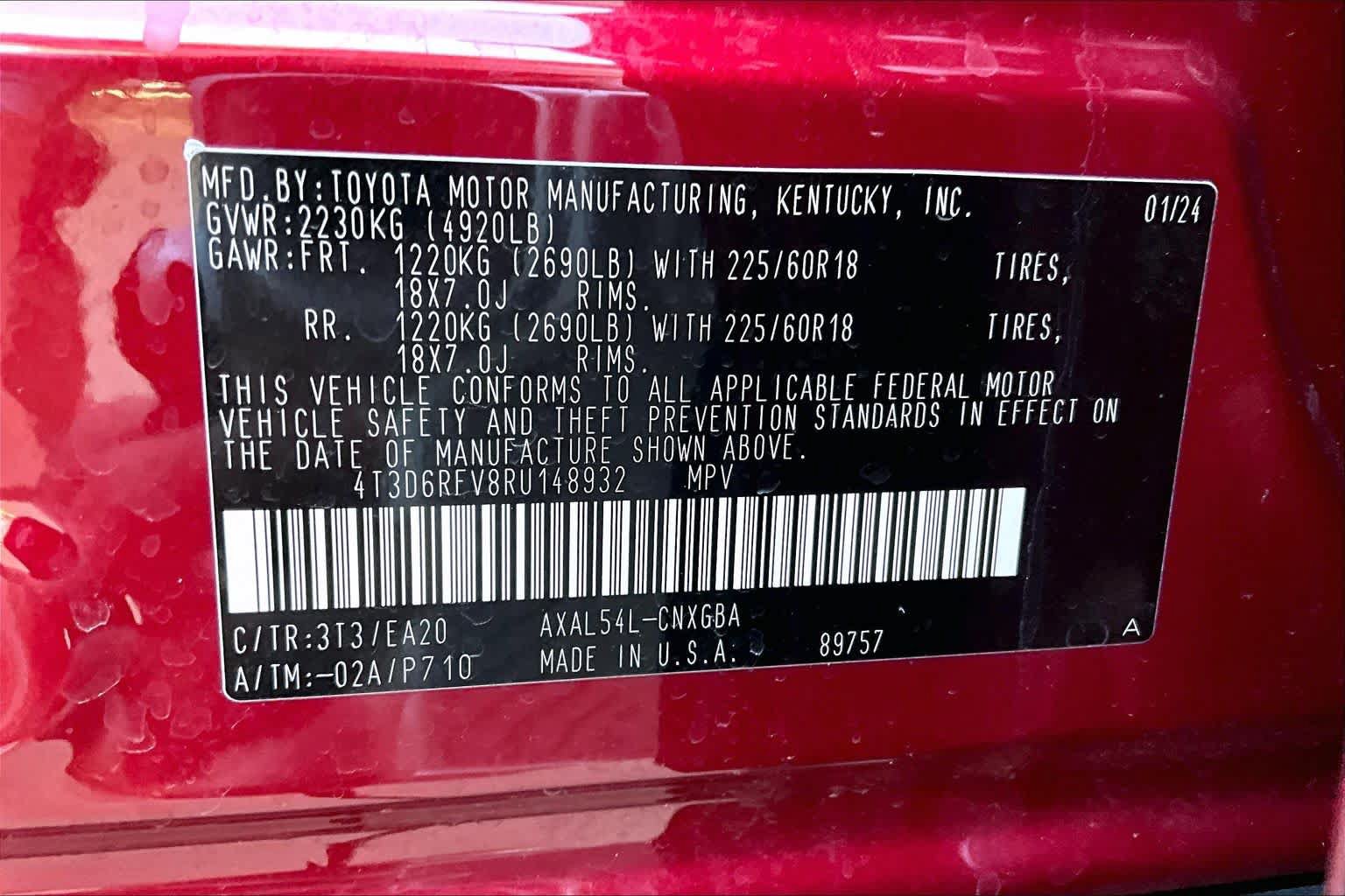 Used 2024 Toyota RAV4 Limited w/ Advanced Technology Package AWD/4WD image 32