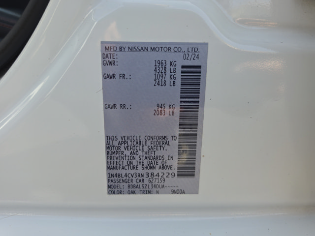 Used 2024 Nissan Altima 2.5 SR FWD image 44