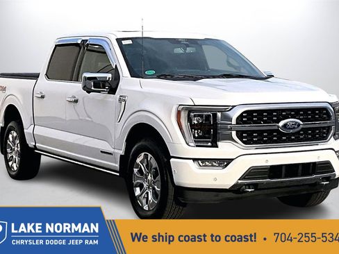 Used 2022 Ford F150 Platinum w/ Equipment Group 701A High image 1