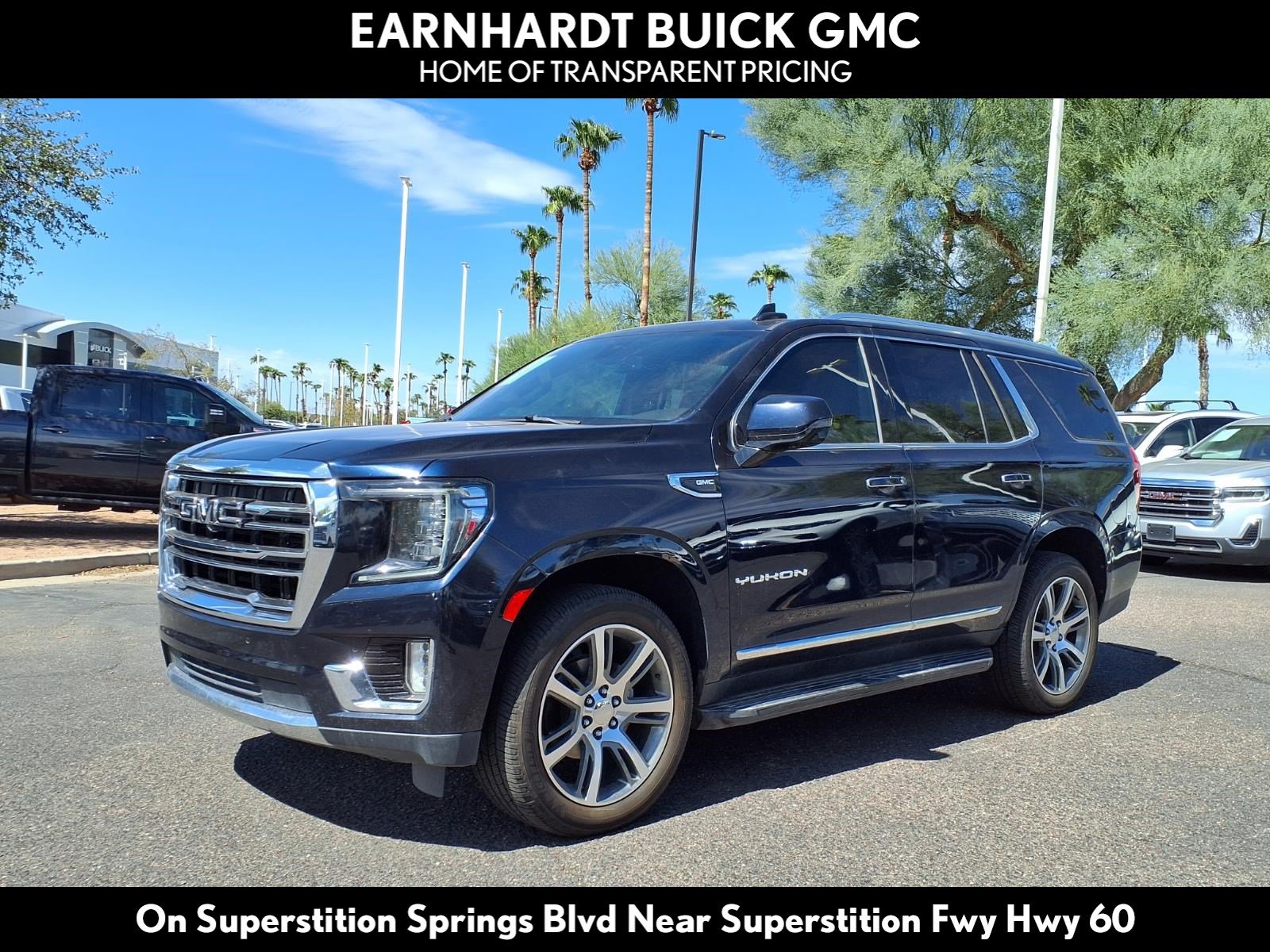 Used 2021 GMC Yukon SLT w/ SLT Luxury Plus Package RWD image 1