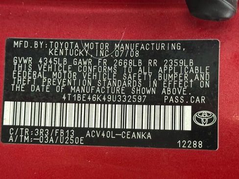 Used 2009 Toyota Camry LE image 11