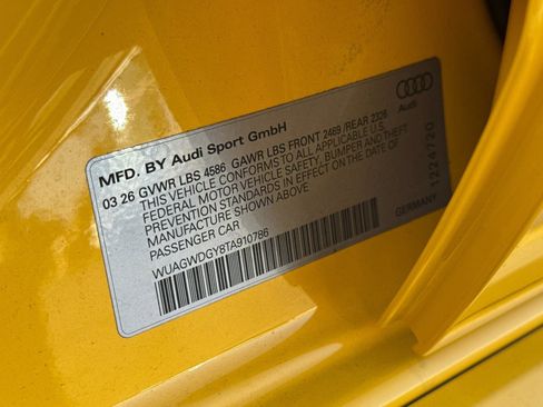 New 2026 Audi RS 3 AWD/4WD image 24
