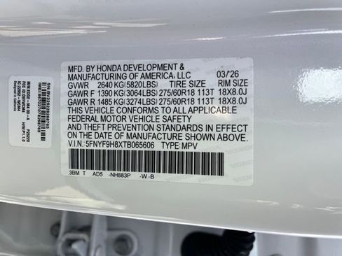 New 2026 Honda Passport TrailSport Elite image 21